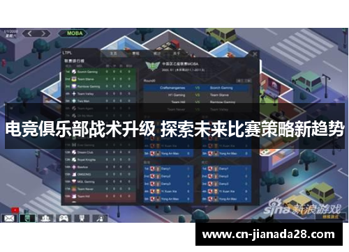 电竞俱乐部战术升级 探索未来比赛策略新趋势